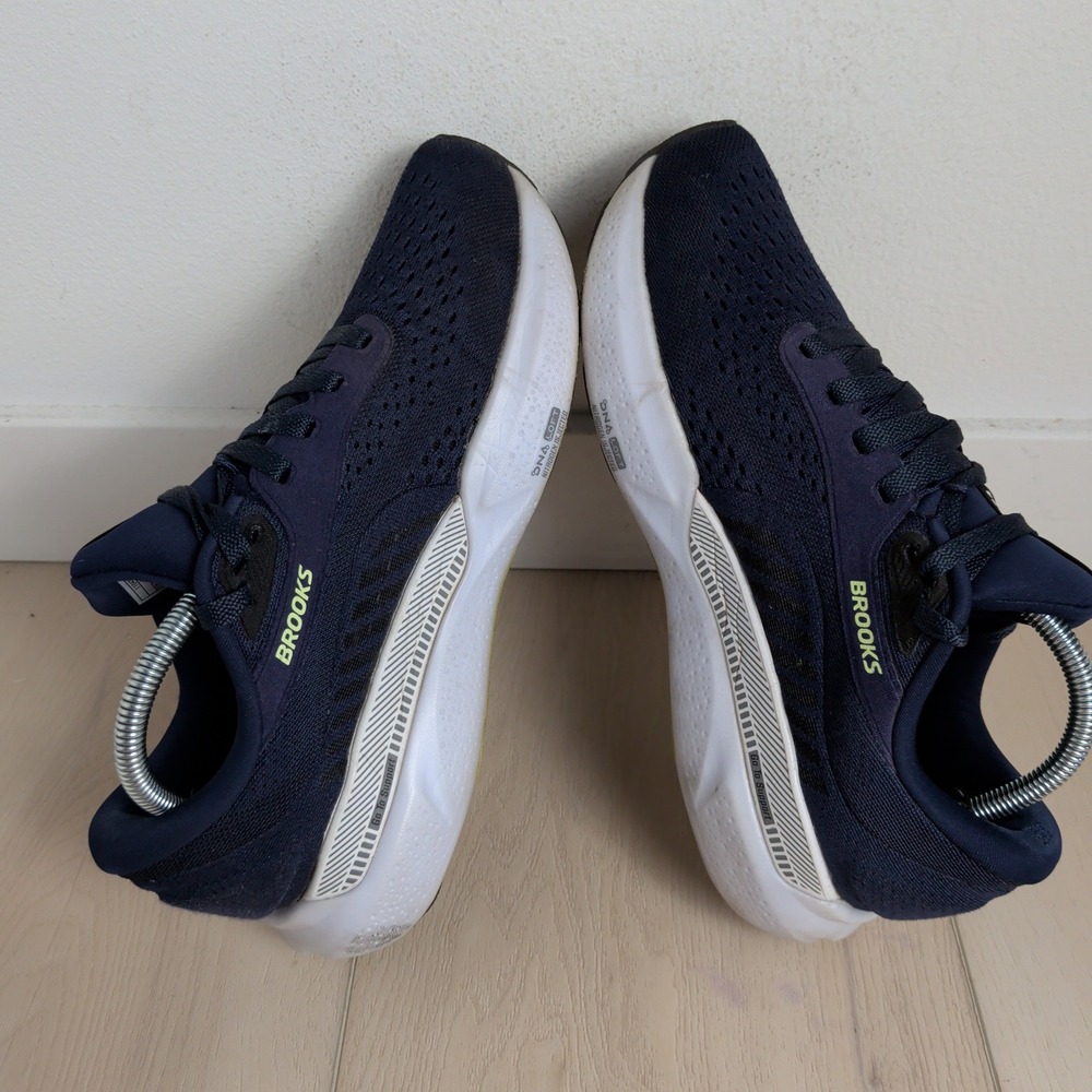 Brooks Adrenaline GTS 24 Men 9 Wide Navy Blue Running Shoes Sneakers 1104372E423 - Picture 7 of 10